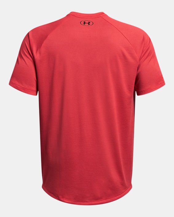 Camiseta de manga corta UA Tech™ Fade para hombre, Red, pdpMainDesktop image number 3